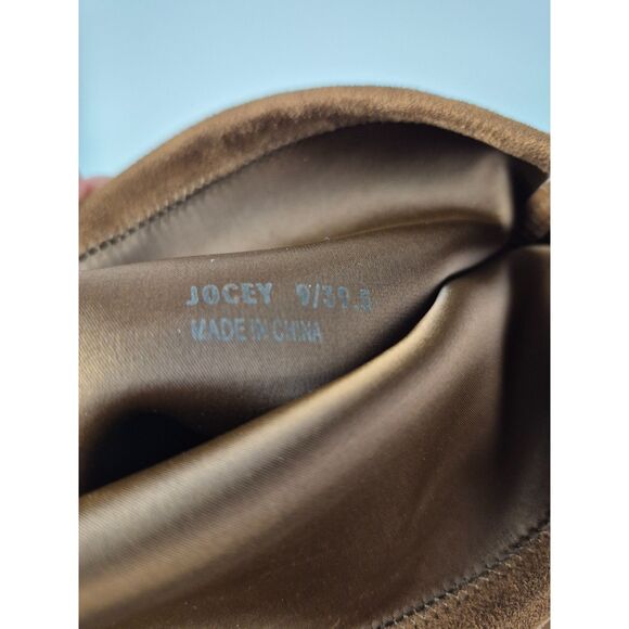 Stuart Weitzman Women's Jocey Suede Over The Knee Boots Lowland Brown Size 9 - Picture 6 of 7